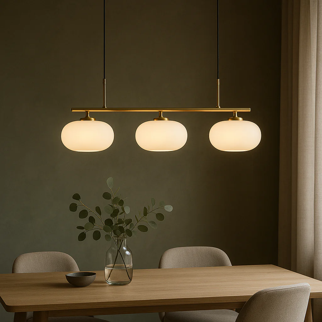Tri-Head Bauhaus Pendant Light - Modern Ceiling Fixture - Image 6