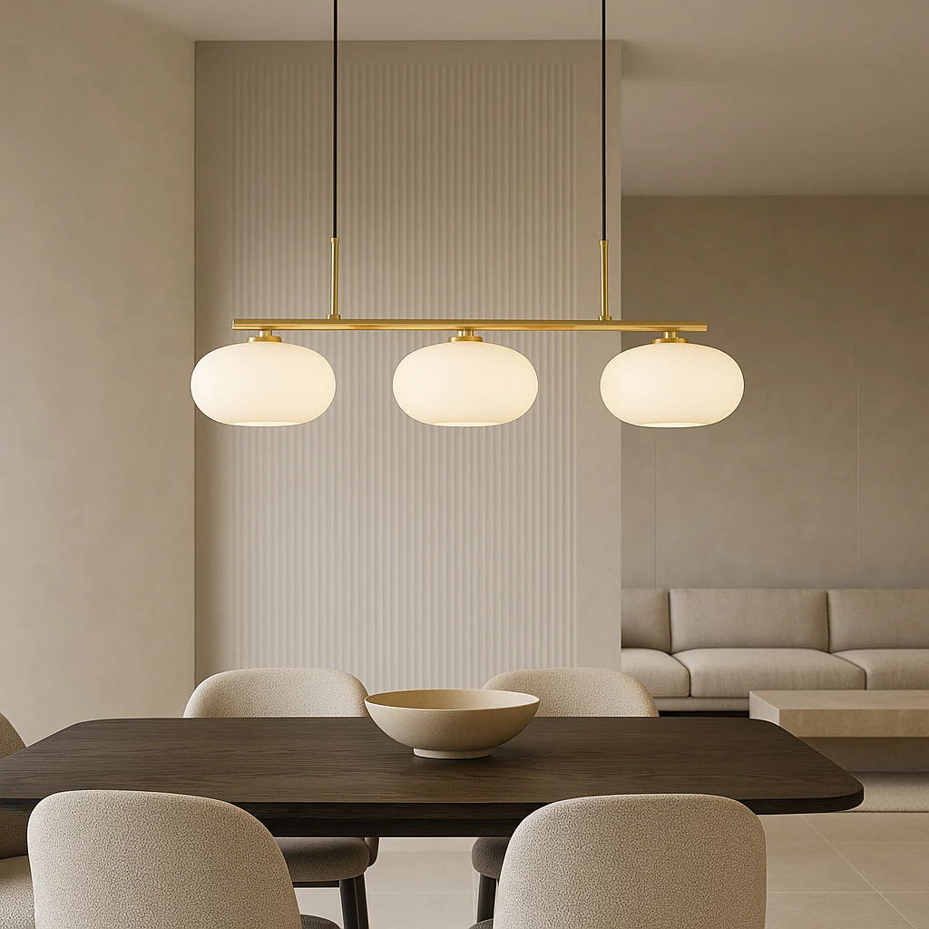 Tri-Head Bauhaus Pendant Light - Modern Ceiling Fixture - Image 7