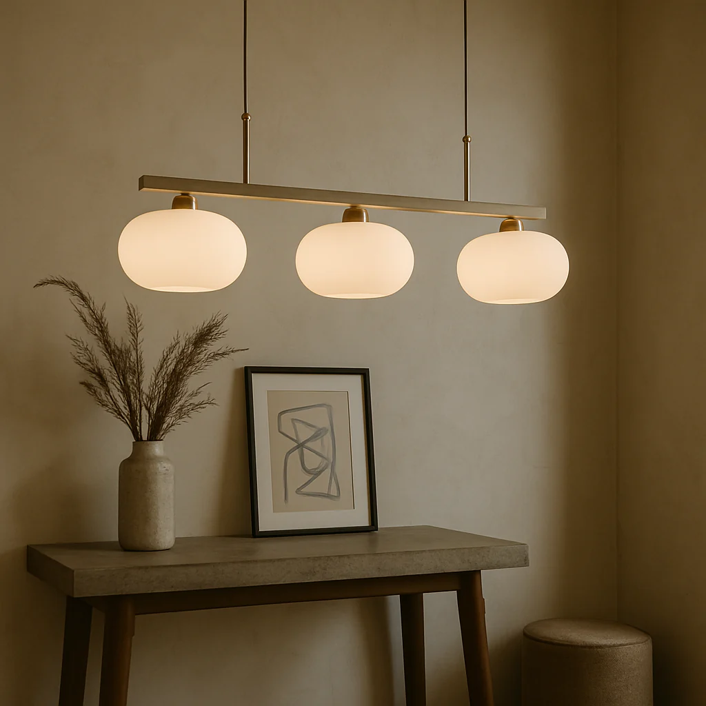 Tri-Head Bauhaus Pendant Light - Modern Ceiling Fixture - Image 8