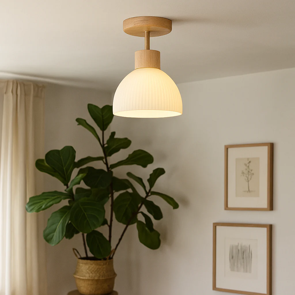 Ultra-thin LED Ceiling Light - Dimmable Flush Mount for Living Room - Image 2