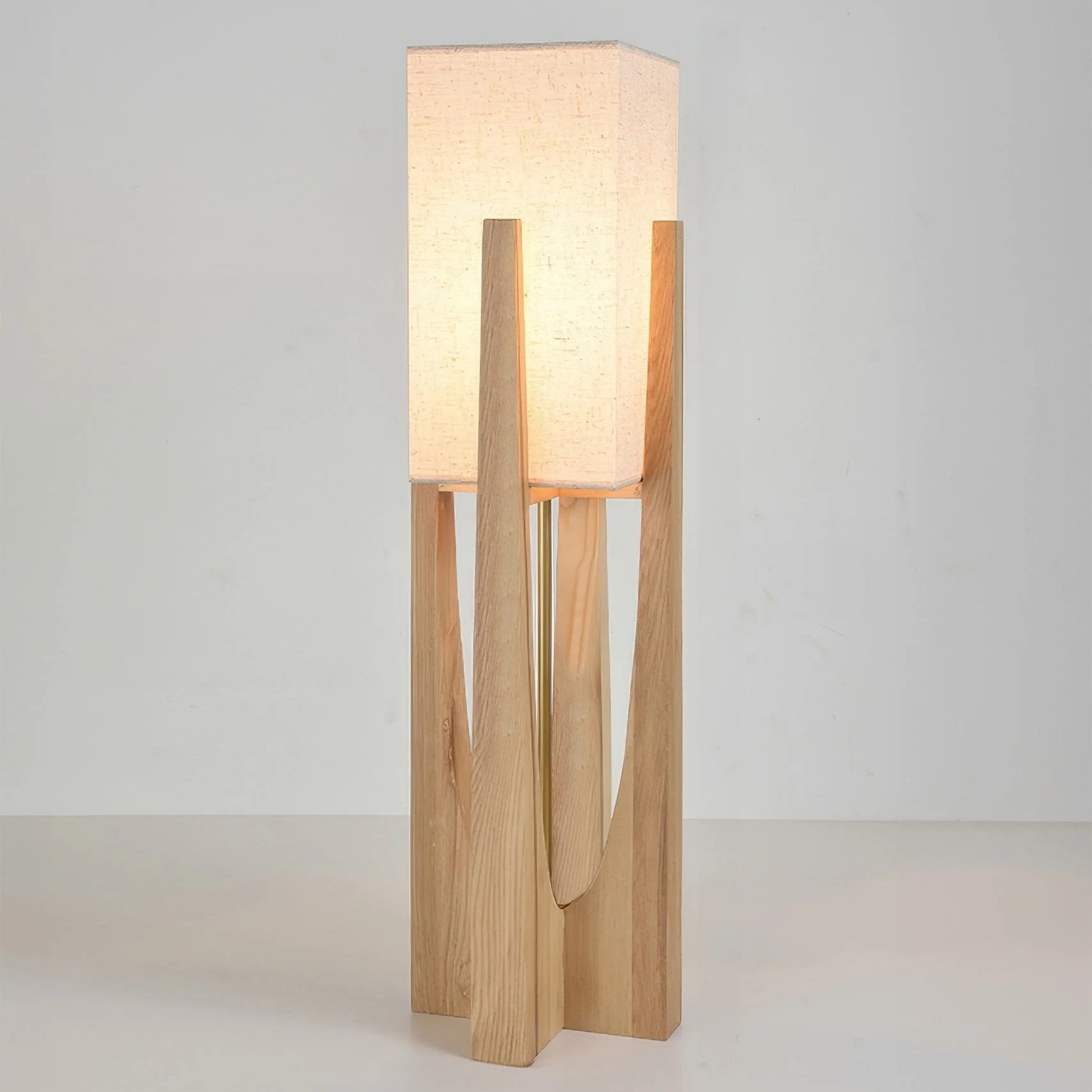 Wabi-Sabi Japanese Floor Lamp - Minimalist Modern Lighting - Image 5