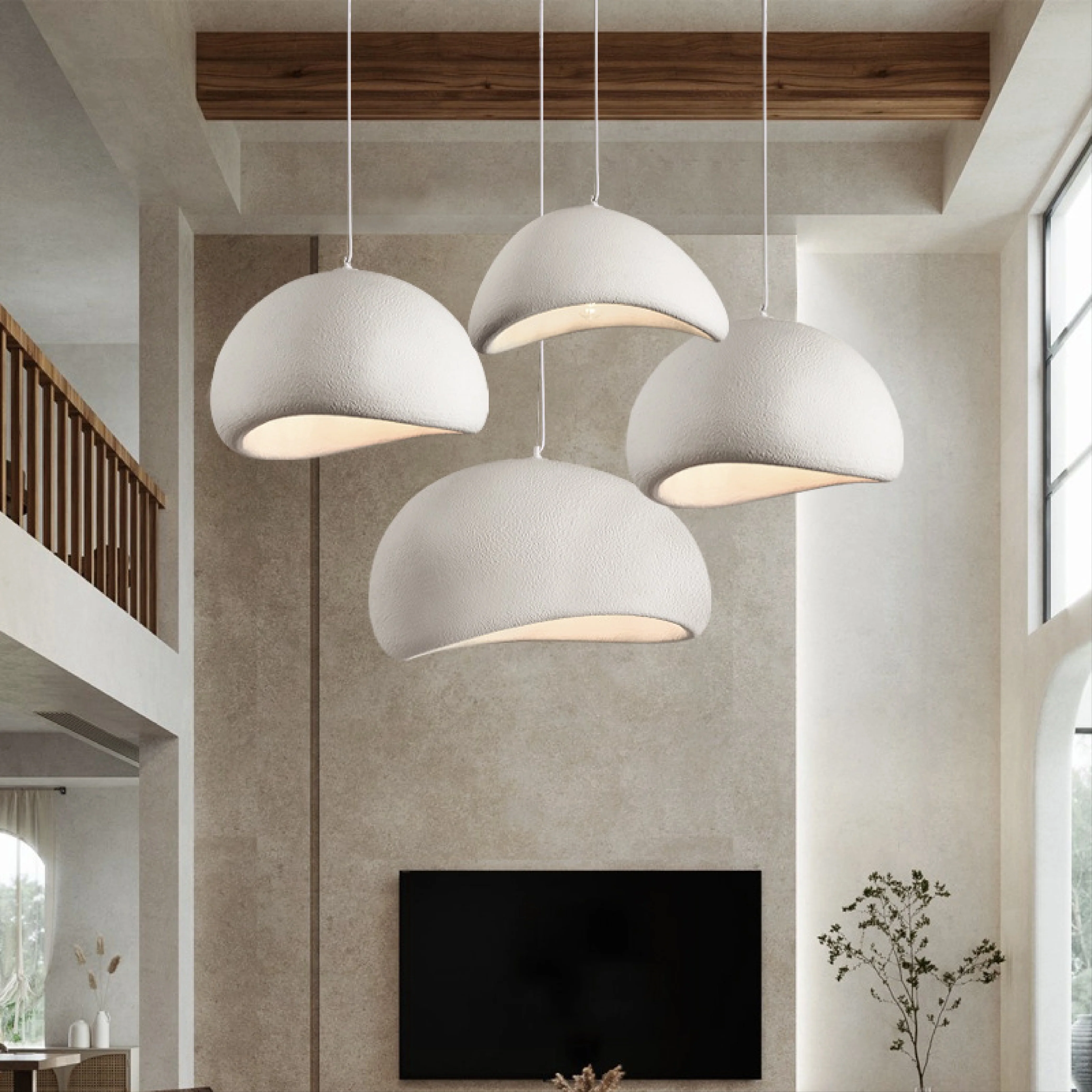Wabi-Sabi Pendant Light - Minimalist Modern Home Lighting - Image 4